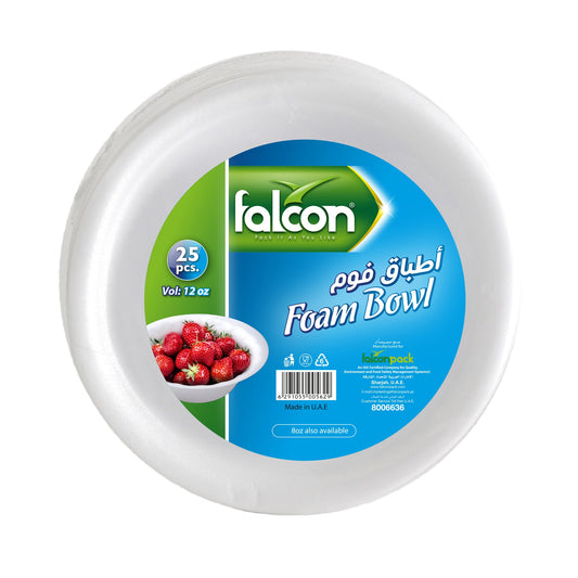 FALCON FOAM BOWL 12OZ