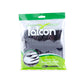 FALCON BLACK PLASTIC FORK 50PCS
