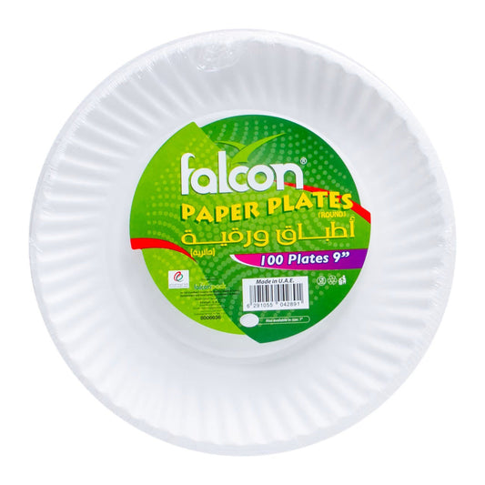 FALCON PAPER PLATE 9INCH