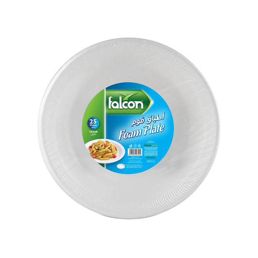 FALCON FOAM PLATE 10inch [VALUE PACK]-2 x 25 PC