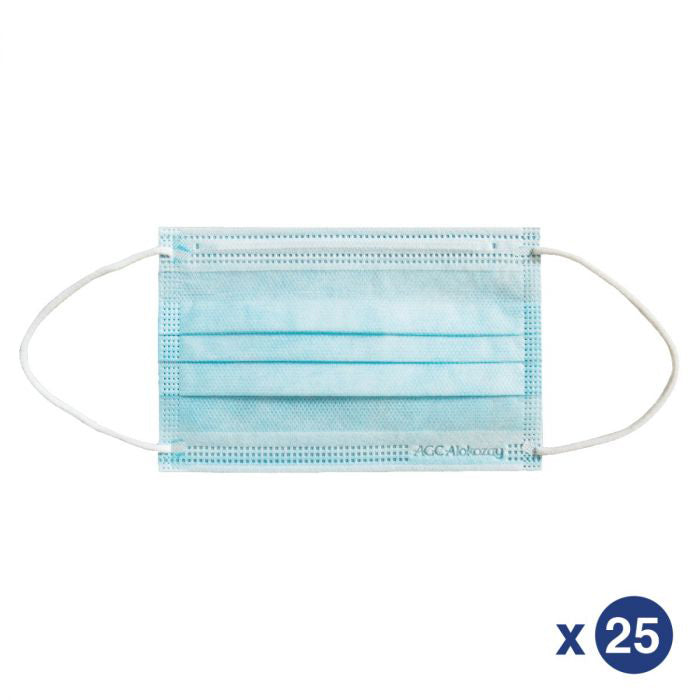 Alokozay Kids Face Mask - Blue - 25 Pcs