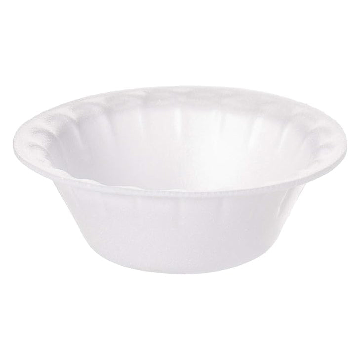 Hotpack White Foam Bowl 8Oz- 25 Pcs