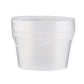 Hotpack Round Microwavable Container 450 ML Base with Lid 5 Pieces