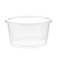 Hotpack Round Microwavable Container 450 ML Base with Lid 5 Pieces