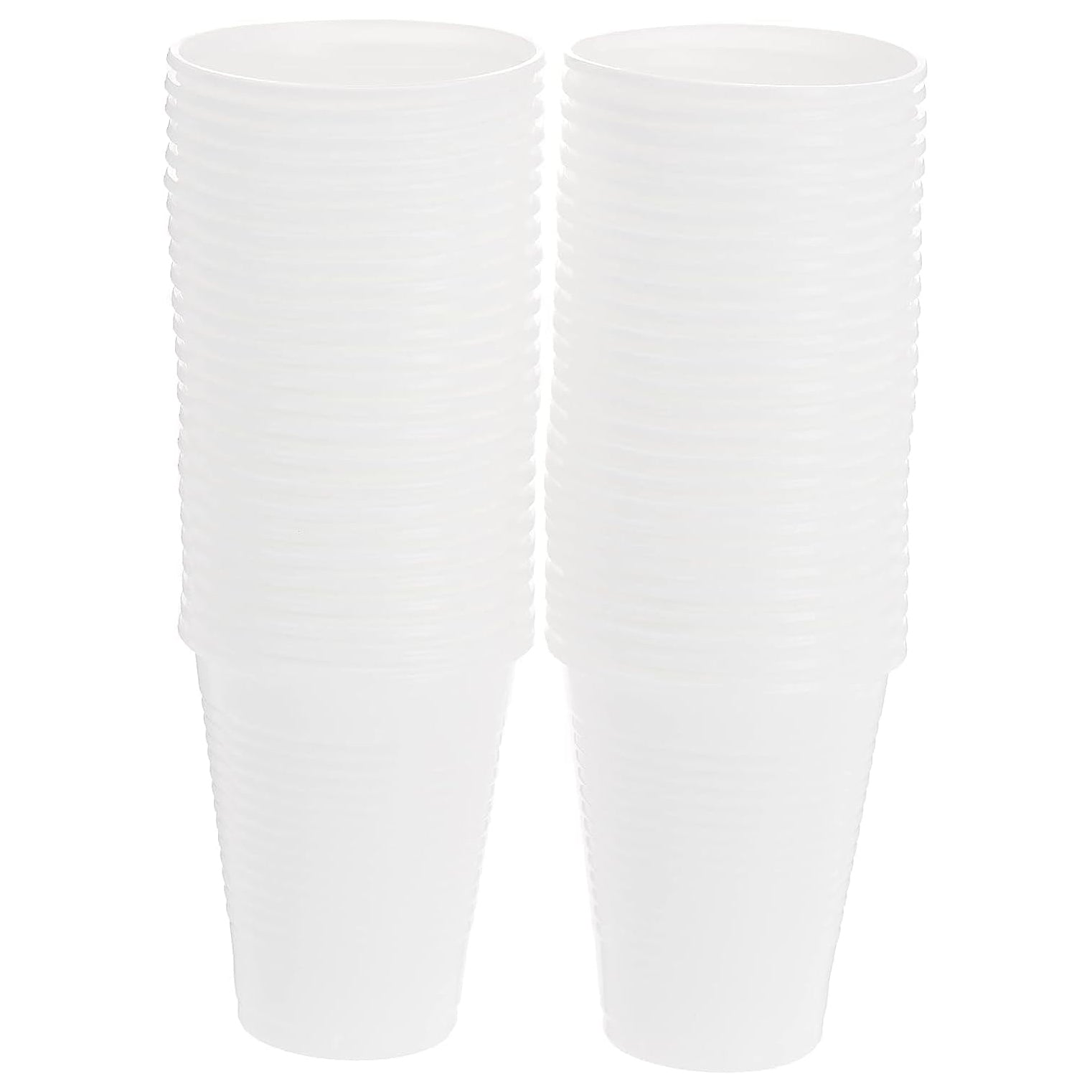 Hotpack Disposable Plastic Cup, 6 oz, 50 Pieces