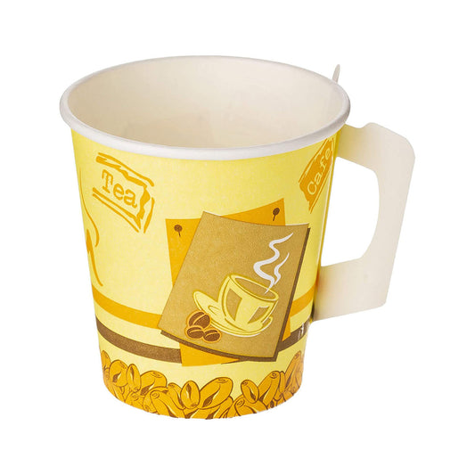 HOTPACK PAPER CUP W/HANDLE 7OZ