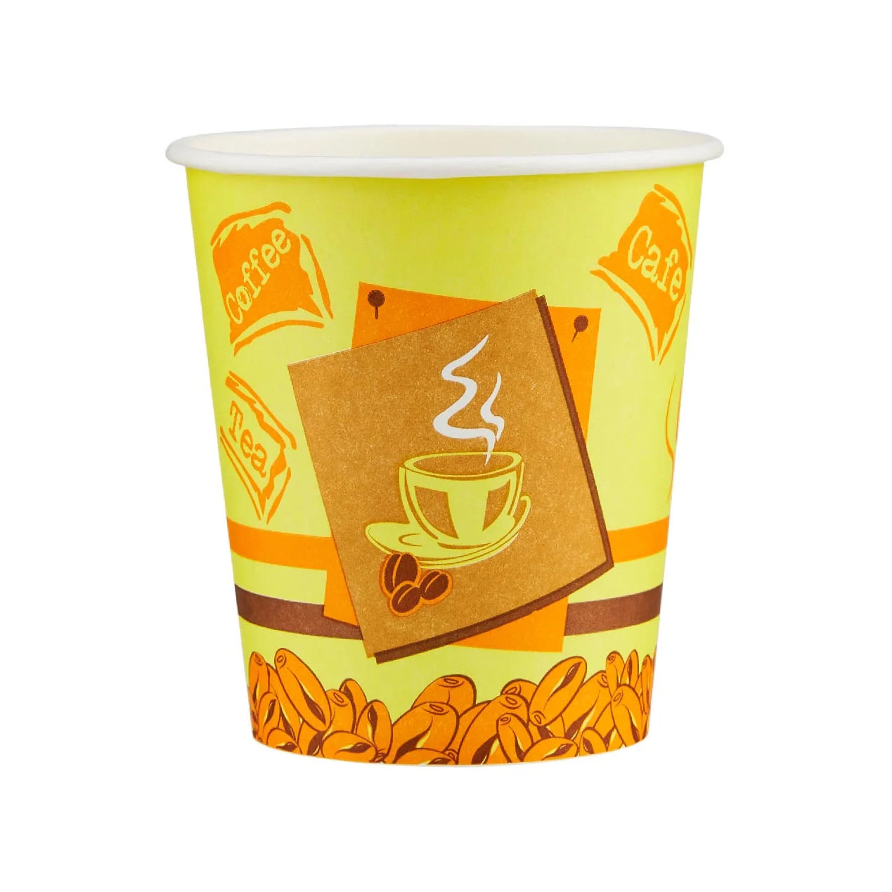 Hotpack 7 Oz Printed Single Wall Paper Cups 50pcs