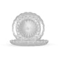 Hotpack 30 CM Round Crystal Design Plate 5pcs