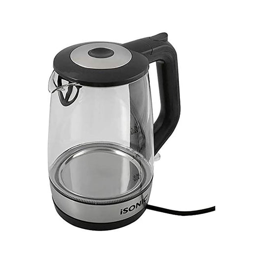 ISONIC GLASS KETTLE 1.7LTR IK516
