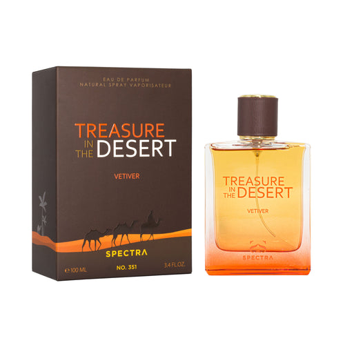 Spectra 351 Treasure In The Desert Vetiver EDP for Men – 100ml