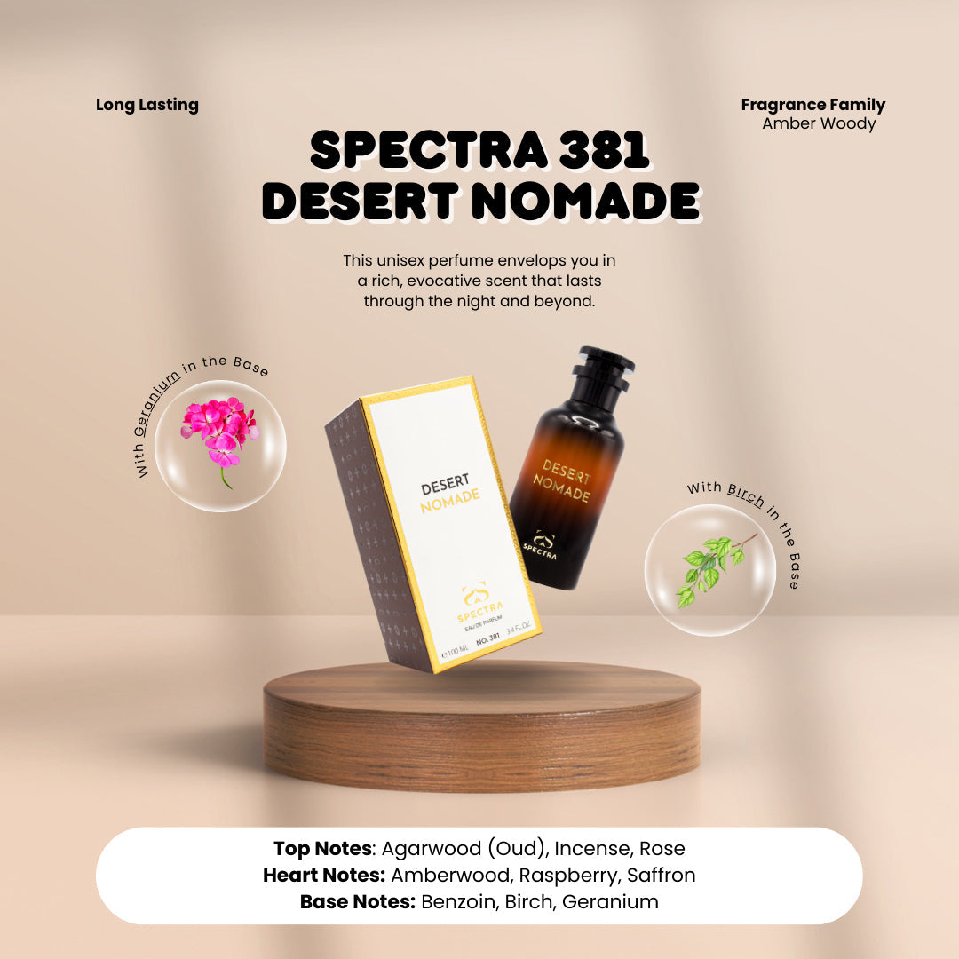 Spectra 381 Desert Nomade EDP Unisex Perfume – 100ml