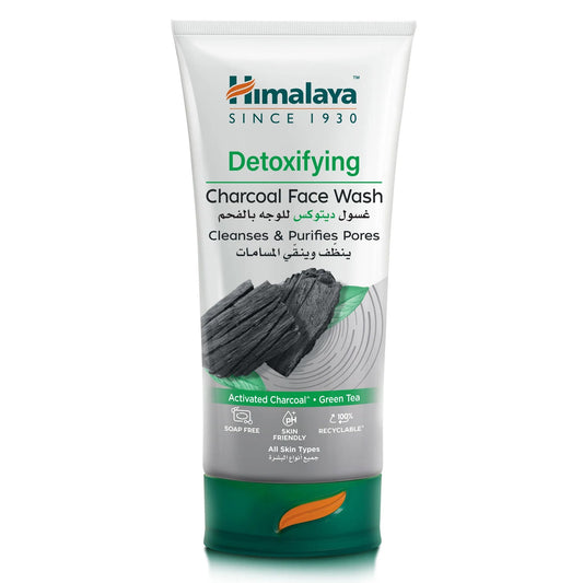 HIMALAYA CHARCOAL F/WASH 150ML