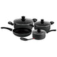 ROYALFORD NON STICK COOKWARE SET 8PCS