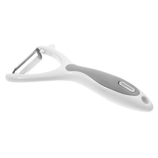 Royalford Stainless Steel Y-Peeler - Plastic Handle, Vegetable And Fruit Peeler/Slicer, Stainless Steel