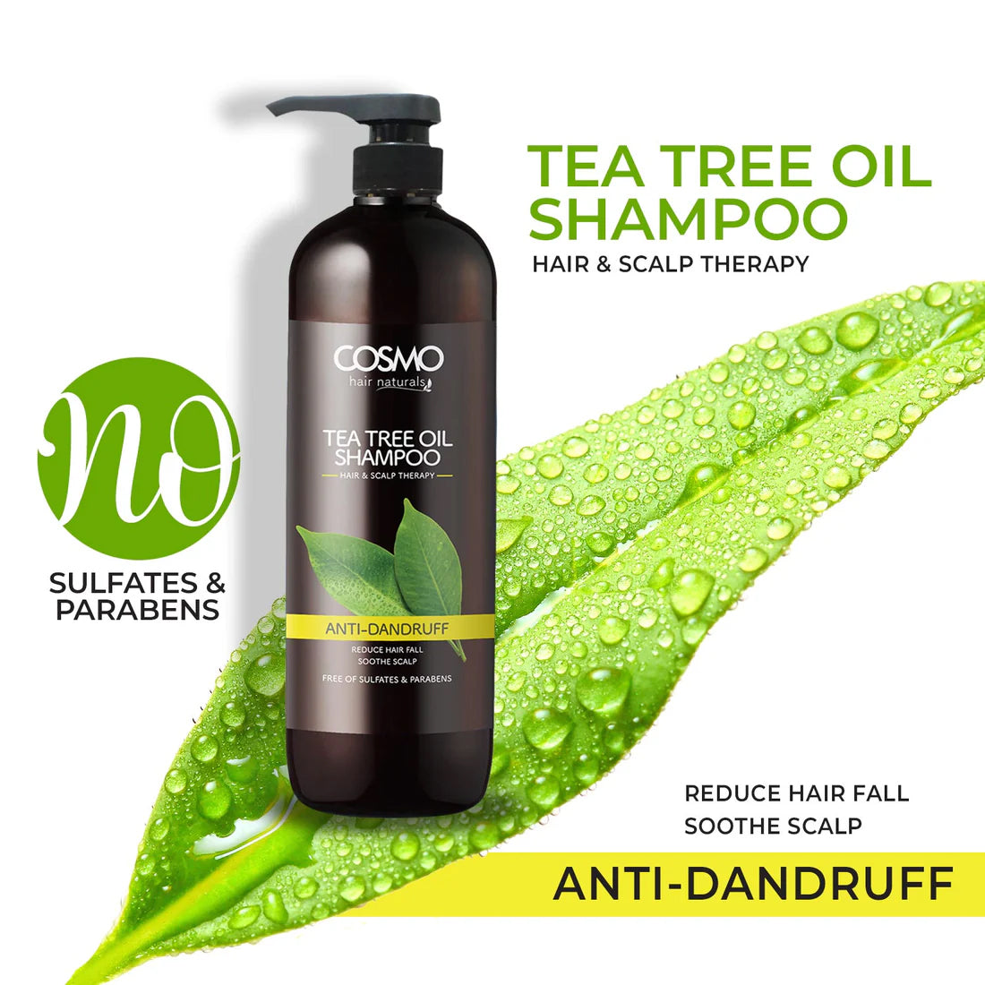 COSMO SHAM TEA TREE OIL 1000ML