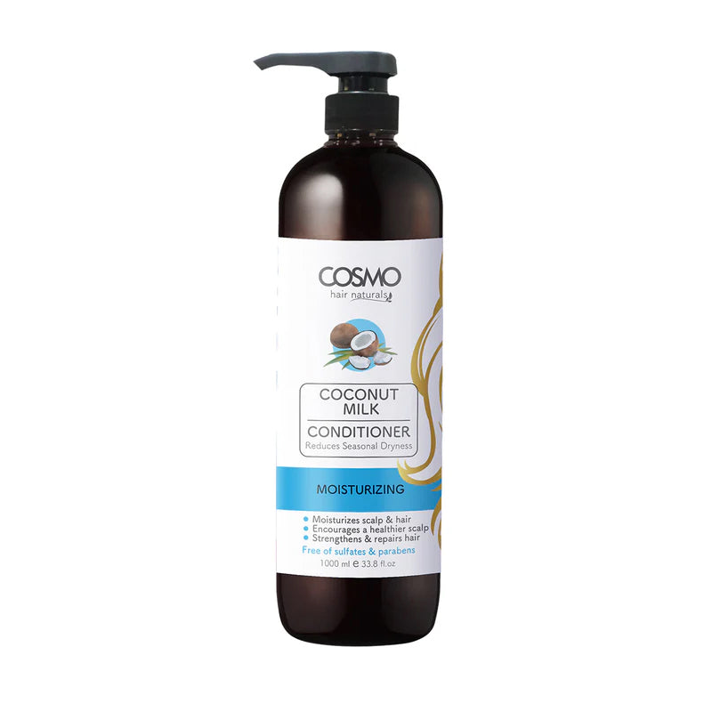 COSMO MOISTURIZING - COCONUT MILK CONDITIONER 1000ML – Evisu Trading LLC