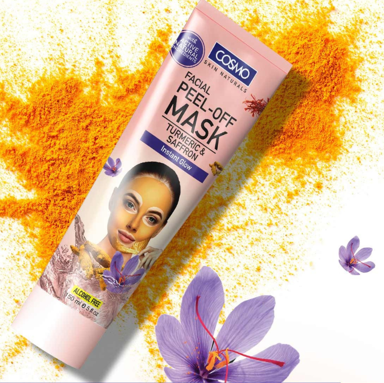 FACIAL PEEL-OFF TURMERIC & SAFFRON