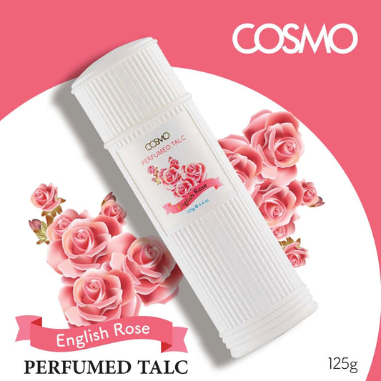 COSMO TALC ENGLISH ROSE 125G