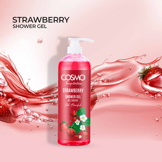 Cosmo Strawberry Shower Gel 1000ml
