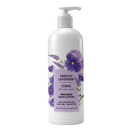 COSMO FRENCH LAVENDER PERFUMED BODY LOTION 1000ML