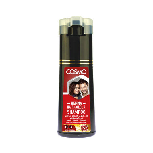COSMO HENNA HAIR COLOUR SHAMPOO 180ML