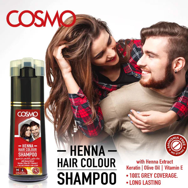 Cosmo - Shampoo Hair Colour - Henna - 180ml