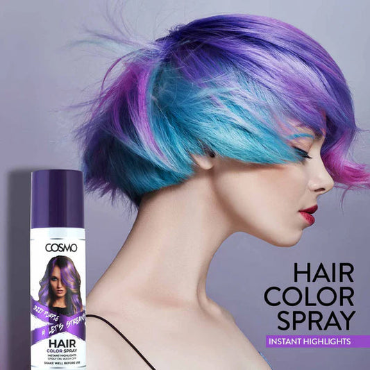 COSMO JAZZY PURPLE HAIR COLOR SPRAY 100ML