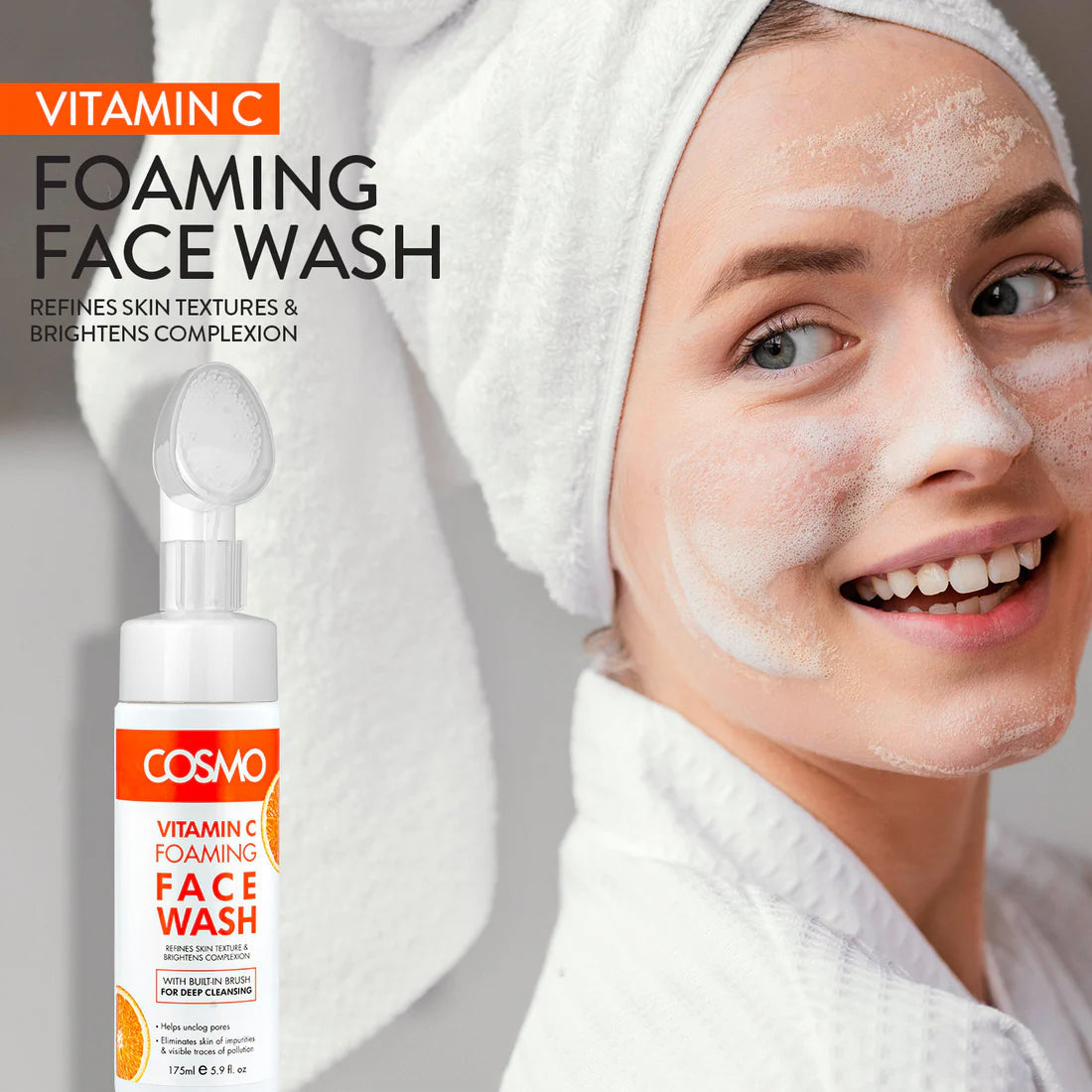 COSMO VITAMIN C FACEWASH 175ML