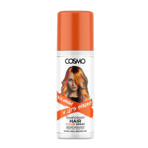 TEMPORARY HAIR COLOUR SPRAY - ORANGE - 100 ml