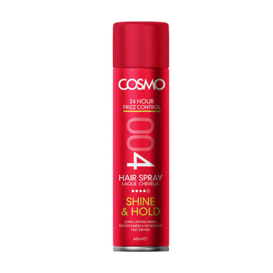 COSMO SHINE HOLD HAIR SPRAY RED 400ML