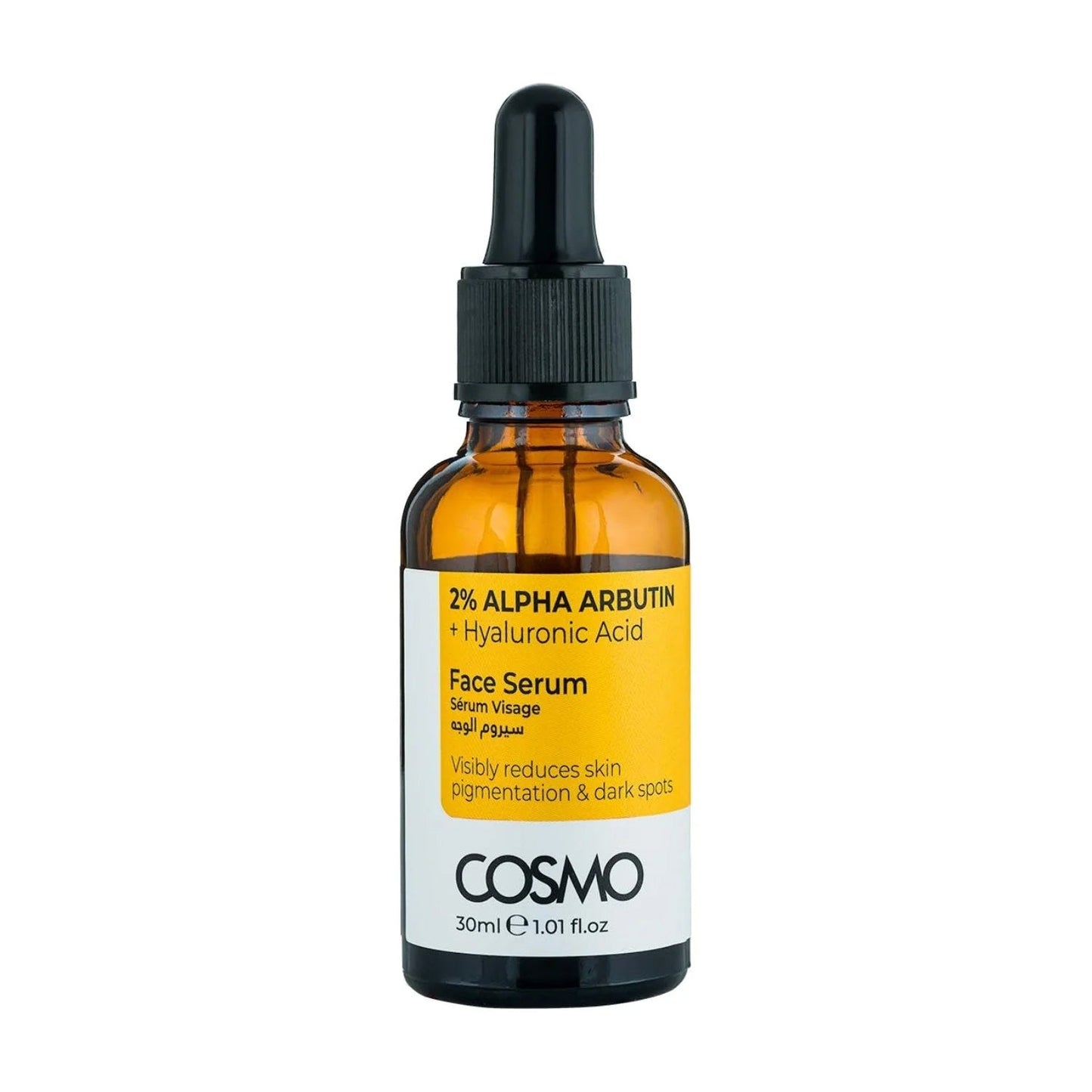 Cosmo 2% Alpha Arbutin + Hyaluronic Acid Face Serum 30ml