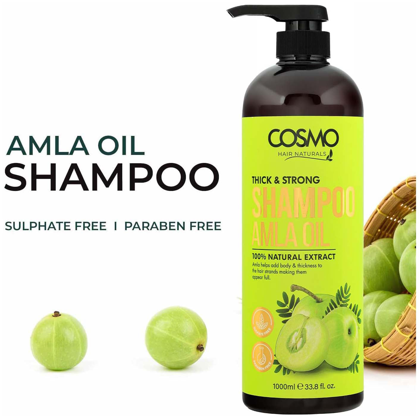 COSMO AMLAOIL SHAMPOO 1000ML