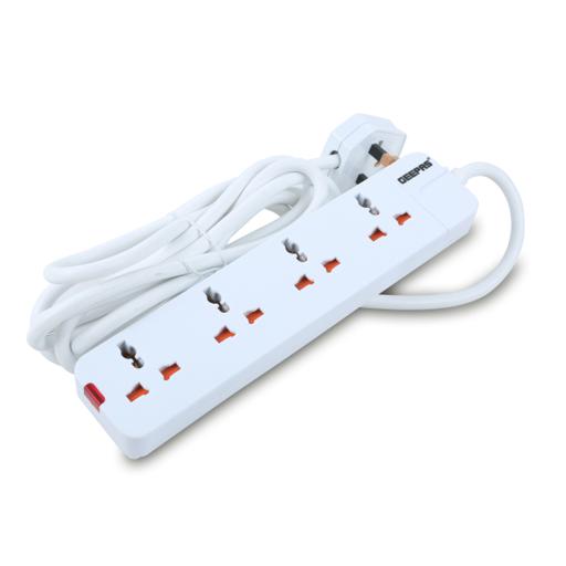 Geepas [GES58012] 4 WAY EXTENSION SOCKET