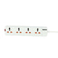 GEEPAS EXTENSION SOCKET 4WAY 3MTR