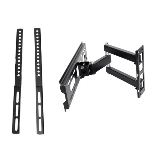 LCD/ PLASMA/ LED TV Wall Mount, GTM63031 | TV Wall Mount Bracket with Articulating Arm up to VESA 400x400mm, 35 KG | Integrated Bubble Level 