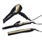 GEEPAS H/DRYER/STRAIGHTENER/CURLER SET