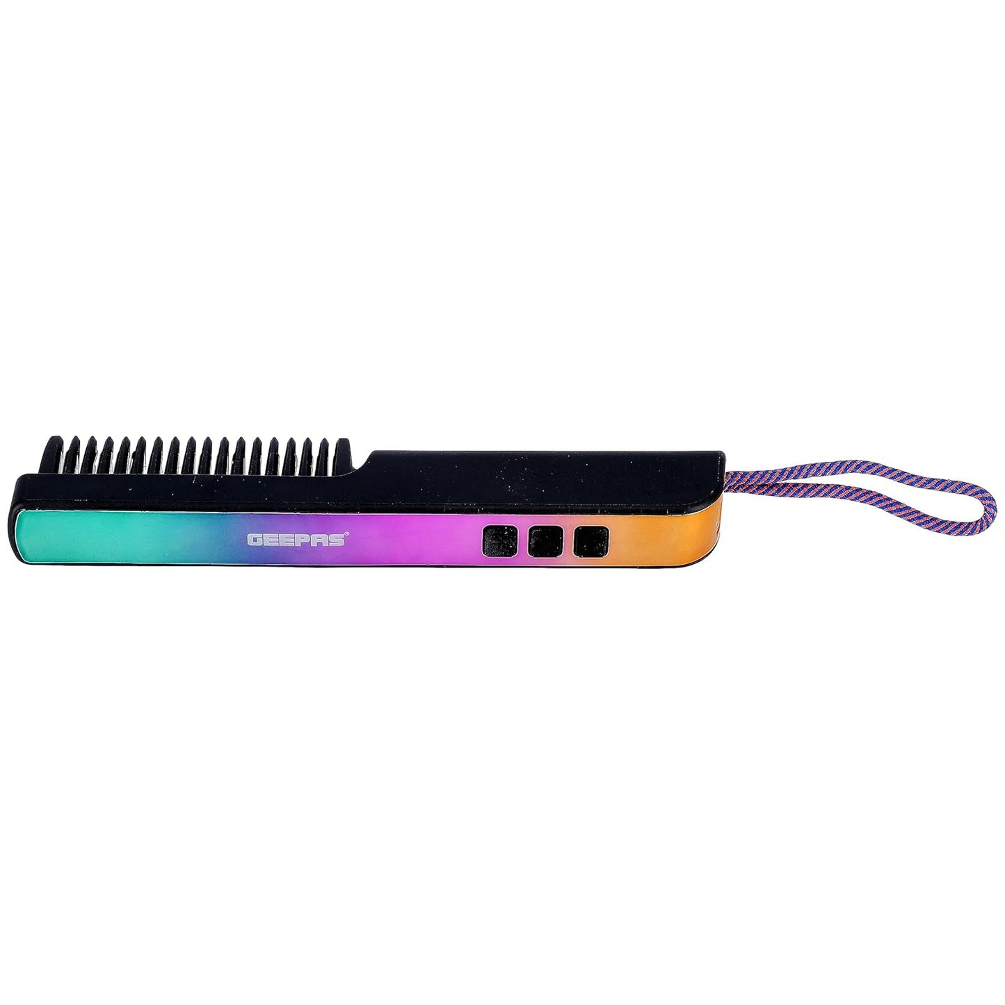 Geepas Rechargeable Hair Brush | Cordless Hair Brush | GHBS86056 | Ceramic Coating Floating Plate