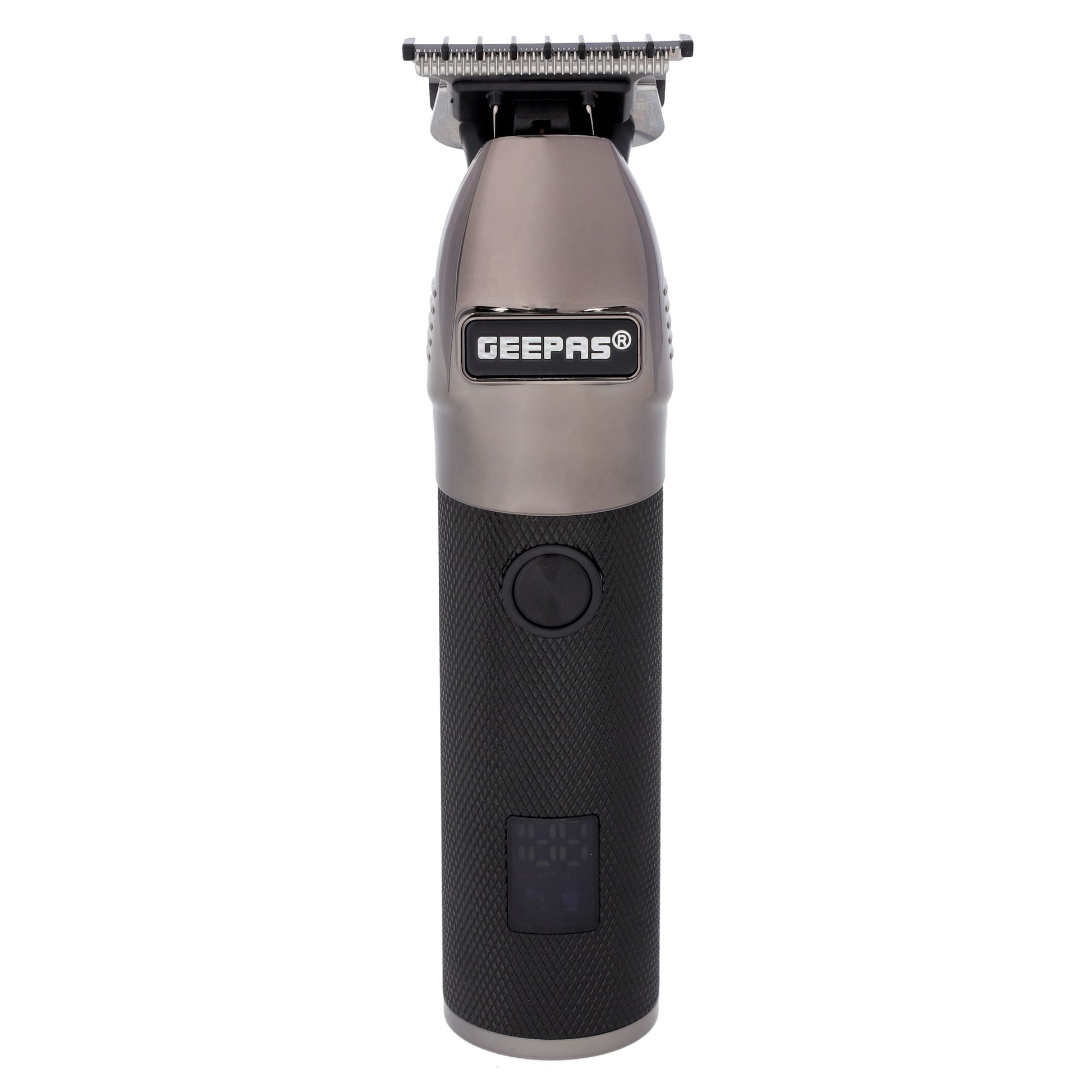 Rechargeable Hair Clipper With LED Display, GTR56028 | Lithium Battery, 120mins Working | Stainless Steel Blades | Travel Lock | USB Charging | 4 Guide Combs