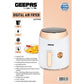 GEEPAS DIGITAL AIR FRYER