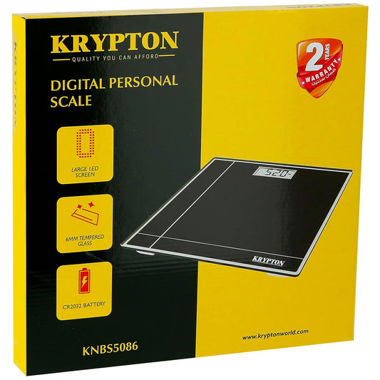 Krypton KNBS5086 Electric Professional Scale 6MM Tempered Glass