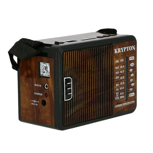 Krypton 1000Mah Rechargeable Radio