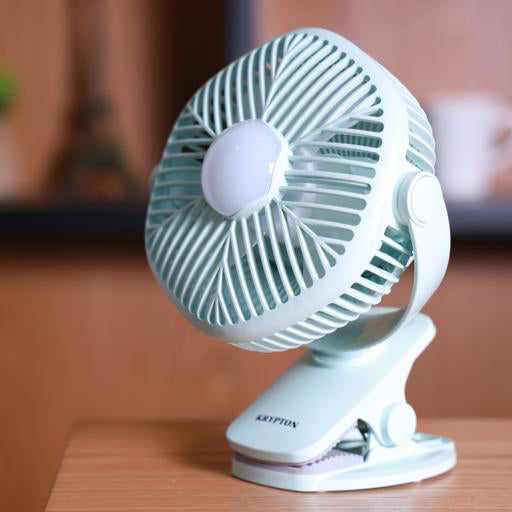 KRYPTON RECHARGEABLE FAN W/ LIGHT