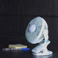 KRYPTON RECHARGEABLE FAN W/ LIGHT
