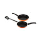 FRY PAN SET 18CM+24CM+TURNER