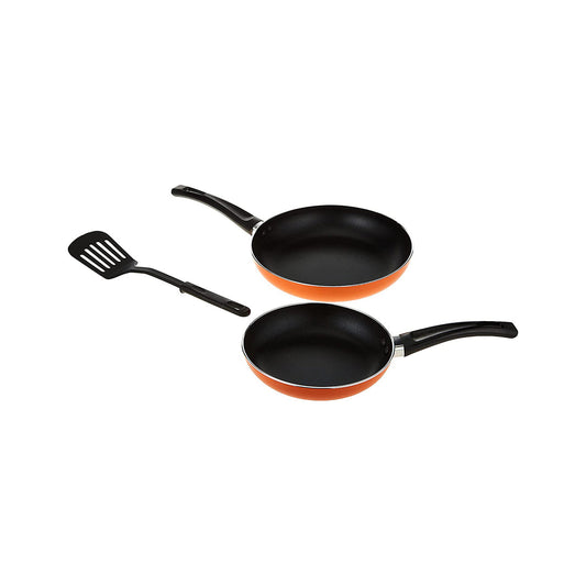 FRY PAN SET 18CM+24CM+TURNER