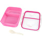 AIRTIGHT LUNCH BOX PINK