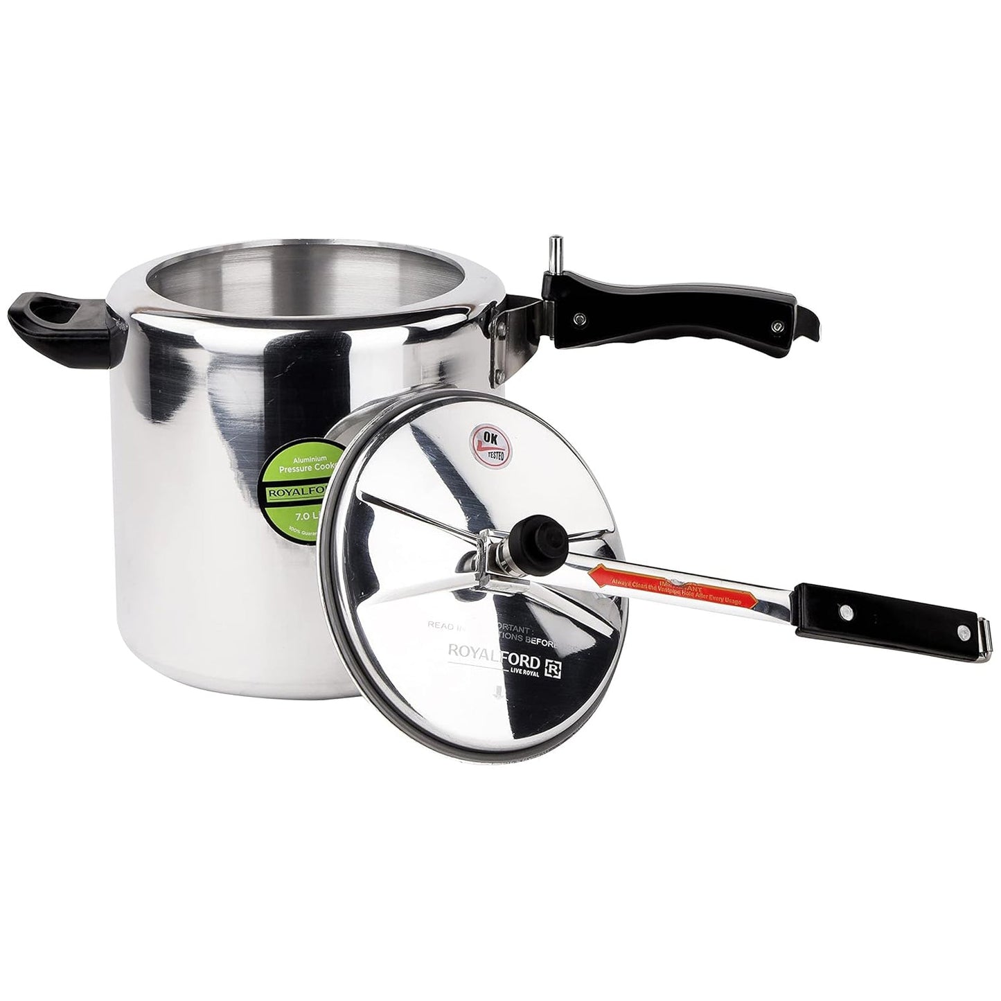 ROYALFORD 7LTR PRESSURE COOKER