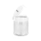 Royalford RF10082 Crystalia Round Canister 800ML - Portable & Stackable Design | Transparent Body with Tight Lid | Perfect for Preserving Snacks, Chocolate Bars, Cookies, Cereals & More