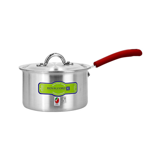 ALUMI SAUCE PAN W/LID 20CM