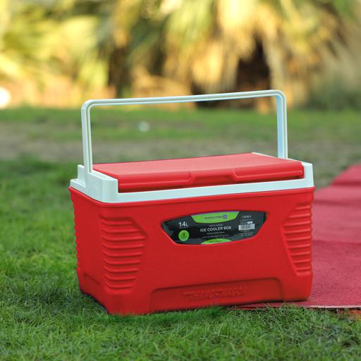 Royalford RF10478 Insulated Ice Cooler Box 14L Red